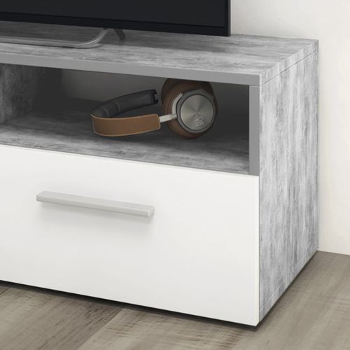 Meuble TV Diego 24538 Béton 95x38cm