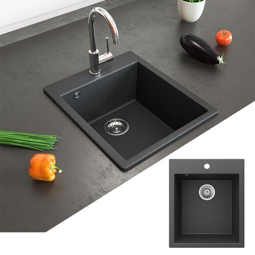 Évier Venice 25323 Noir 42.5x50cm