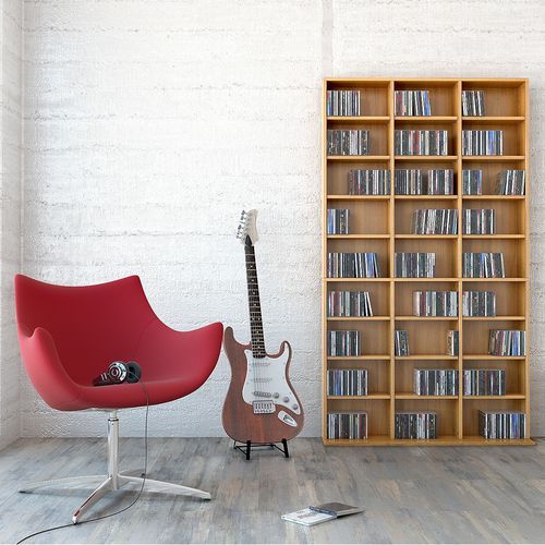 Étagère Cd Jukebox 25404 Hêtre 102x178cm