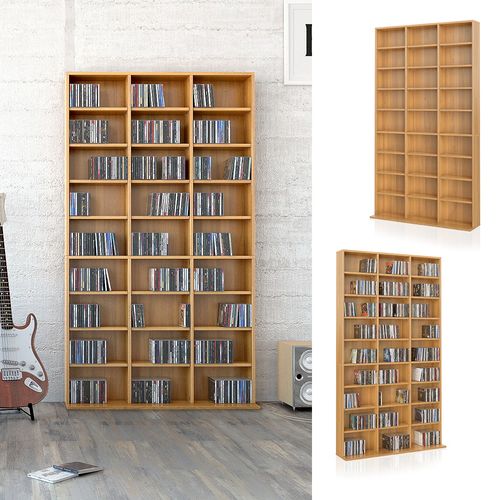 Étagère Cd Jukebox 25404 Hêtre 102x178cm