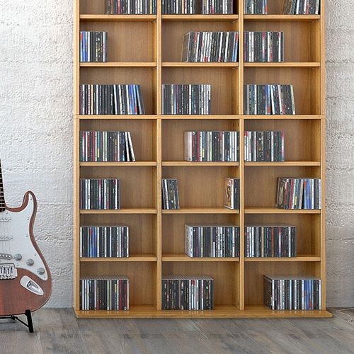 Étagère Cd Jukebox 25404 Hêtre 102x178cm