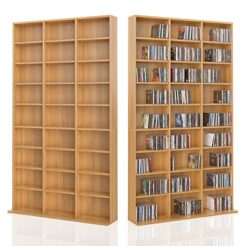 Étagère Cd Jukebox 25404 Hêtre 102x178cm