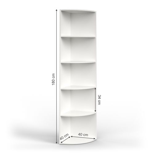 Étagère Dangle Ecki 25377 Blanc 40x180cm