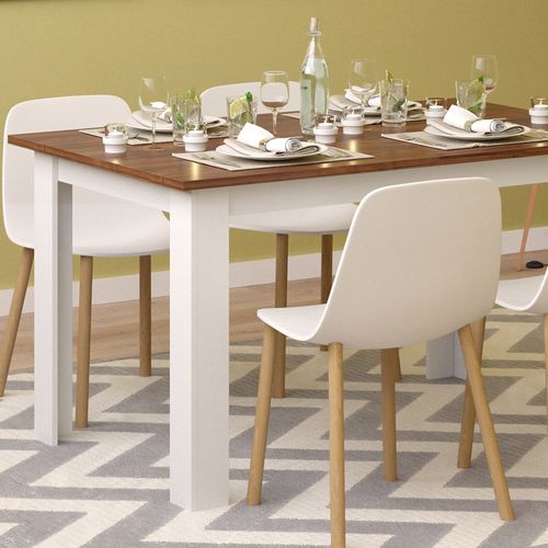 Table De Salle à Manger Karlos 26498 Noyer 140x90cm