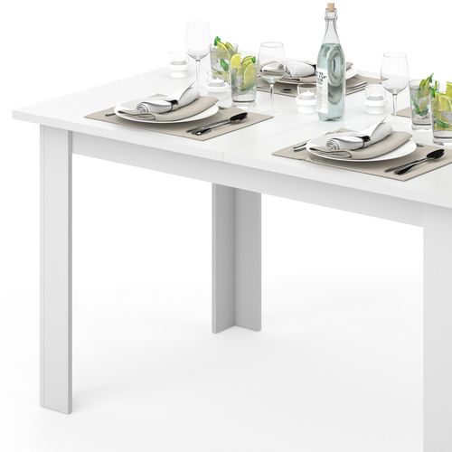 Table De Salle à Manger Karlos 26827 Blanc 140x90cm