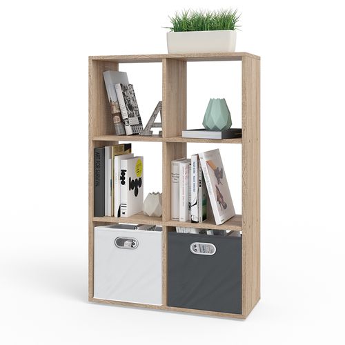 Meuble De Rangement Cube Karree 26916 Sonoma 72x107.8cm