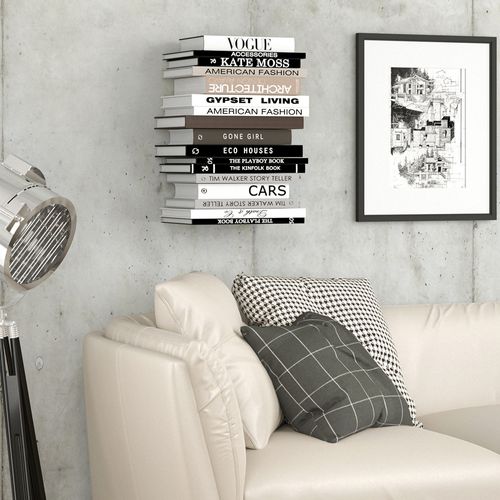 Étagère Ghost 27985 Gris 12.5x9cm Lot De 4