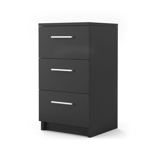 Table De Chevet 28091 Noir 38x66cm