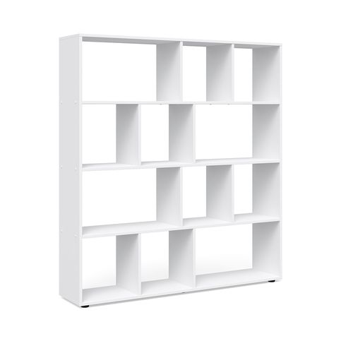 Meuble De Rangement Cube Pilar 28755 Blanc 131.6x143cm