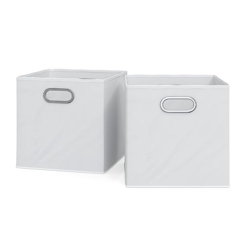 Boîte Pliante 28648 Blanc 30x30cm Set De 2