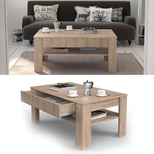 Table Basse Milan 28911 Sonoma 92.2x65cm