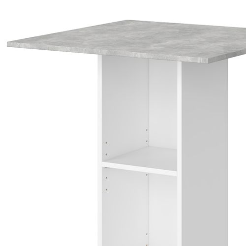 Table De Bar Rodeo 29086 Béton 70x70cm