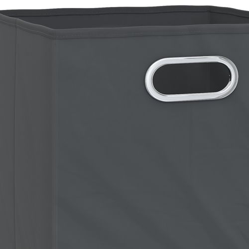 Boîte Pliante  29298 Anthracite 30x30cm Jeu De 8 Pièces