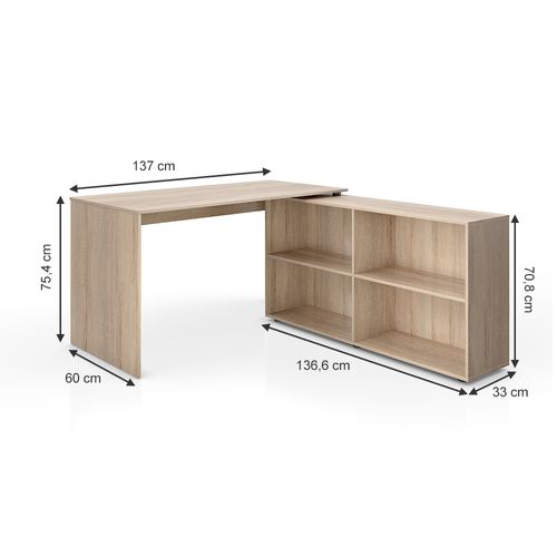Bureau Dangle Flexplus 29313 Sonoma 137x60cm