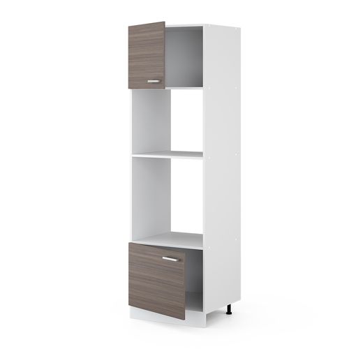 Armoire Micro-ondes R-line 29763 Gris Noble 60cm