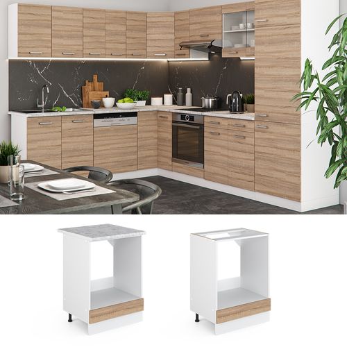 Meuble Pour Four R-line, Sonoma, 60cm