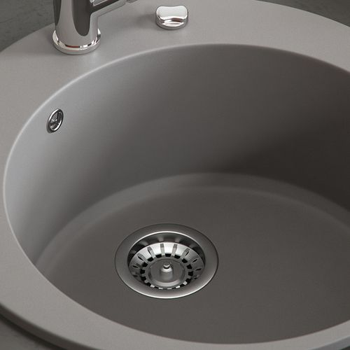 Évier  29473 Béton 50.5x50.5cm Rond