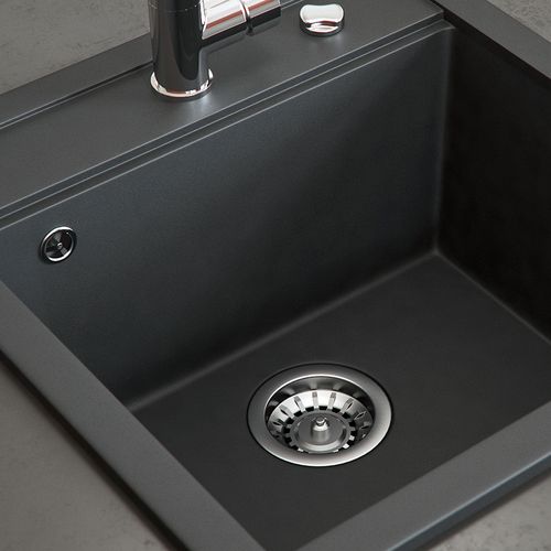 Évier Tesa 29495 Noir 49x51cm