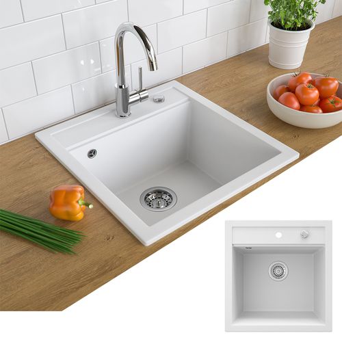 Évier Tesa 29497 Blanc 49x51cm