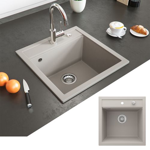 Évier Tesa 29498 Beige 49x51cm