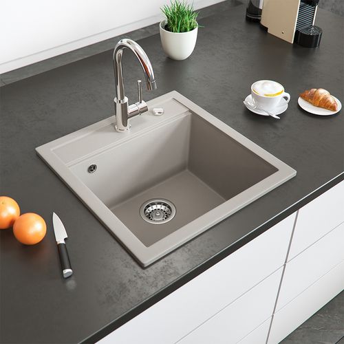 Évier Tesa 29498 Beige 49x51cm