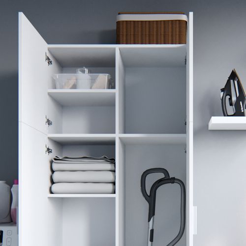 Étagère à Dossiers Ingo 34665 Blanc 80x182.4cm