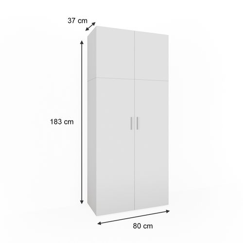 Étagère à Dossiers Ingo 34665 Blanc 80x182.4cm