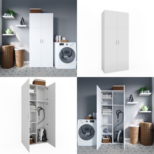 Étagère à Dossiers Ingo 34665 Blanc 80x182.4cm