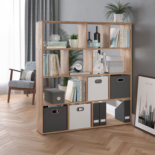 Meuble De Rangement Cube Pilar 30182 Sonoma 131.6x143cm