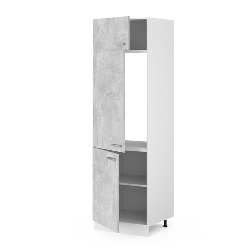 Armoire Pour Frigo R-line 30254 Béton 60cm