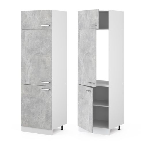 Armoire Pour Frigo R-line 30254 Béton 60cm