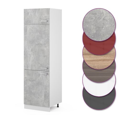 Armoire Pour Frigo R-line 30254 Béton 60cm