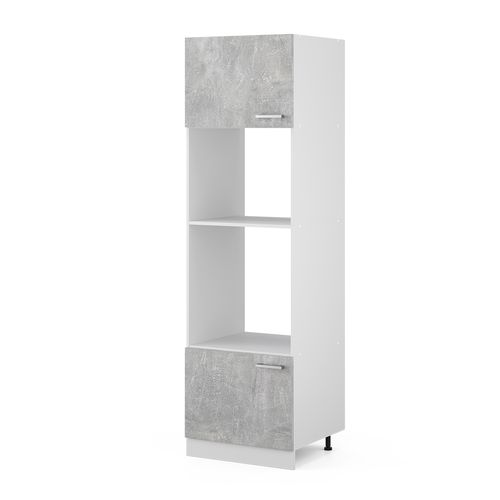 Armoire Micro-ondes R-line 30255 Béton 60cm