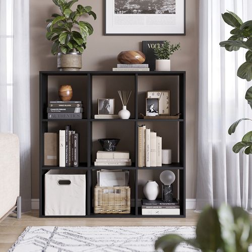 Meuble De Rangement Cube Nove 30170 Noir 104x108cm