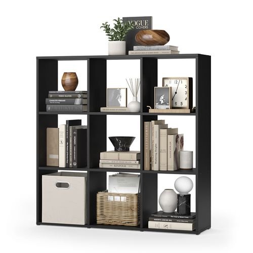Meuble De Rangement Cube Nove 30170 Noir 104x108cm