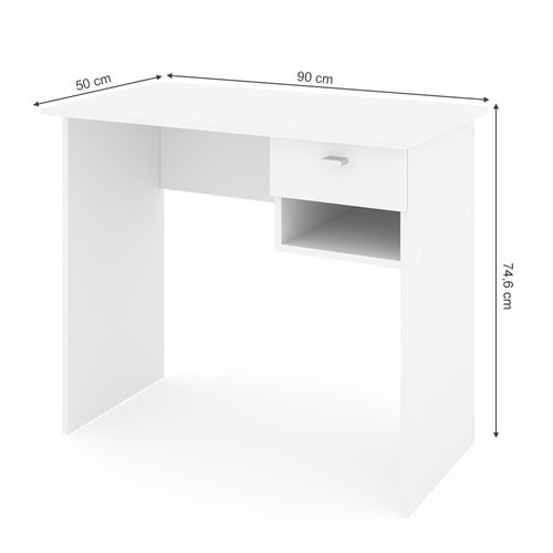 Bureau Colin 30275 Blanc 90x50cm