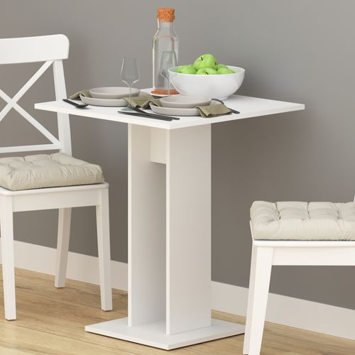 Table De Salle à Manger Repose 30286 Blanc 65x65cm