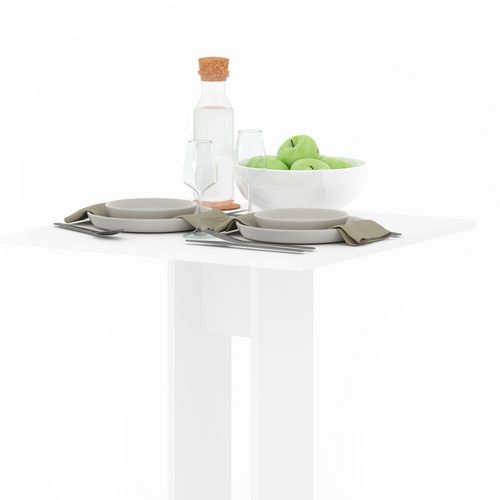 Table De Salle à Manger Repose 30286 Blanc 65x65cm