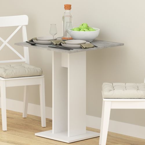 Table De Salle à Manger Repose 30287 Béton 65x65cm