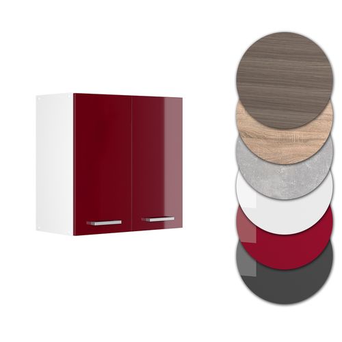 Elément Haut De Cuisine R-line 30487 Rouge Brillant 60cm