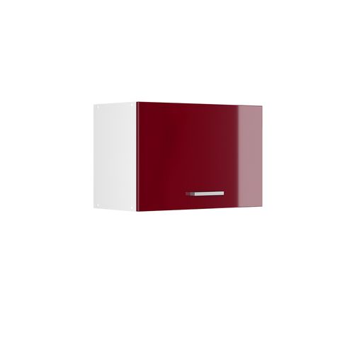 Elément Haut De Cuisine R-line 30488 Rouge Brillant 60cm Plat