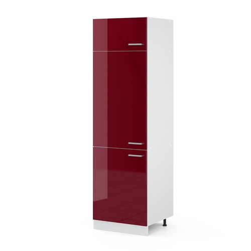 Armoire Pour Frigo R-line 30491 Rouge Brillant 60cm