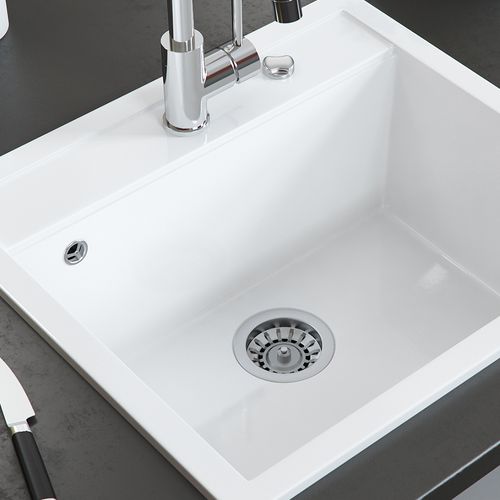 Évier Valencia 30751 Blanc 56.5x51cm