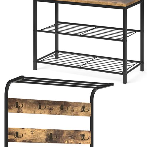 Vestiaire Fyrk 31040 Bois Antique 70x190cm