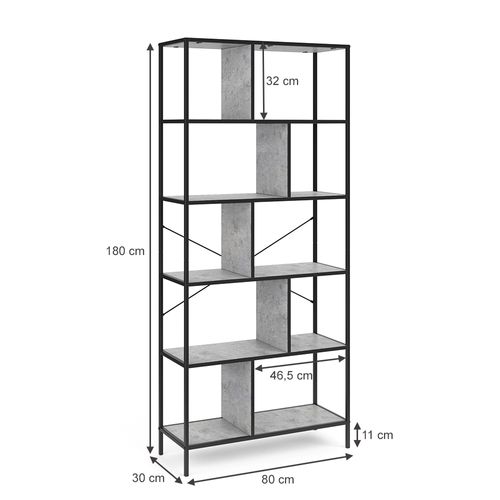 Séparateur De Pièce Fyrk 31079 Béton 80x180cm