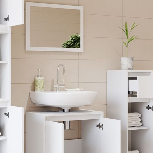 Meubles Bain Emma 31951 Blanc 4 Parties