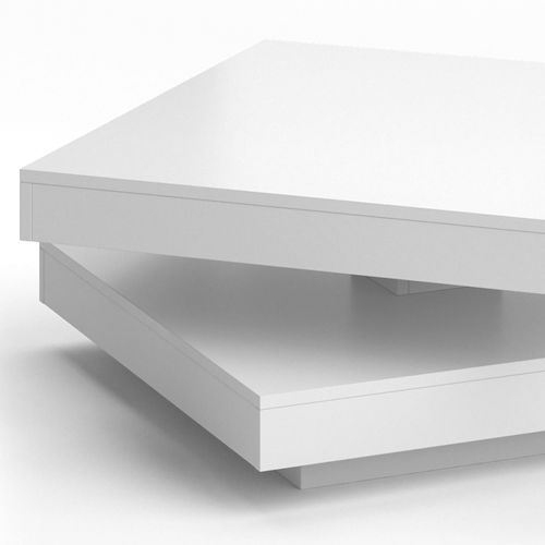 Table Basse Elias 31931 Blanc 70x70cm