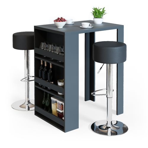 Table De Bar  31593 Anthracite 57x80cm