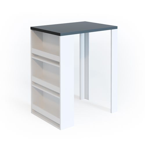 Table De Bar  32558 Anthracite/blanc 57x80cm