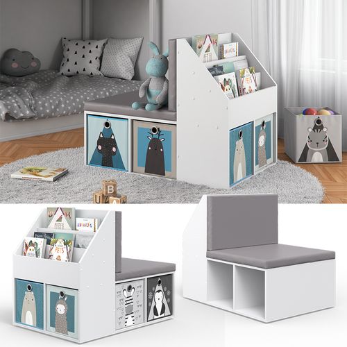 Bibliothèque Enfant Onix 32100 Blanc 97.1x78.4cm